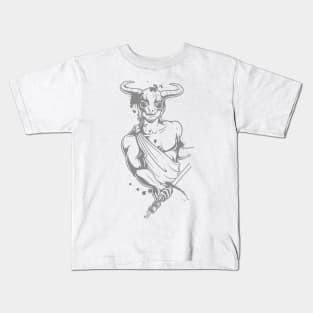 Roman Minotaur Kids T-Shirt
